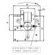 Tangenciális ventilátor Ø80 mm-es pellet kályhákhoz Eva Calor, Prisma, áramlás 251-302 m³/h | Pellet kályha fúvók és ventilátorok | Pellet kályha alkatrészek |