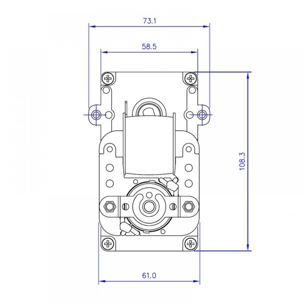 Üreges tengelyű pellet kályha hajtóműves motor Mellor KB1008 5RPM pellet kályhához Cadel, Deville, Eurofiamma, Eurostek, Italiana Camini, Karmek One, Zibro, Puros, Qlima, Italflame, Bestfire, TMC, MG és mások | Pellet kályha hajtóműves motorok | Pellet ká