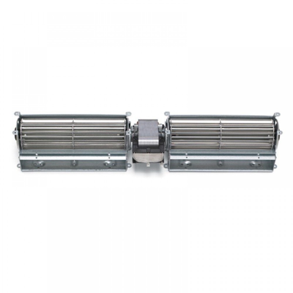 Dupla keresztáramú ventilátor Fergas pellet kályhákhoz Cadel, Ravelli, Edilkamin és mások, Ø60 mm, átfolyás 168 m³/h, 360 mm | Pellet kályha fúvók és ventilátorok | Pellet kályha alkatrészek |