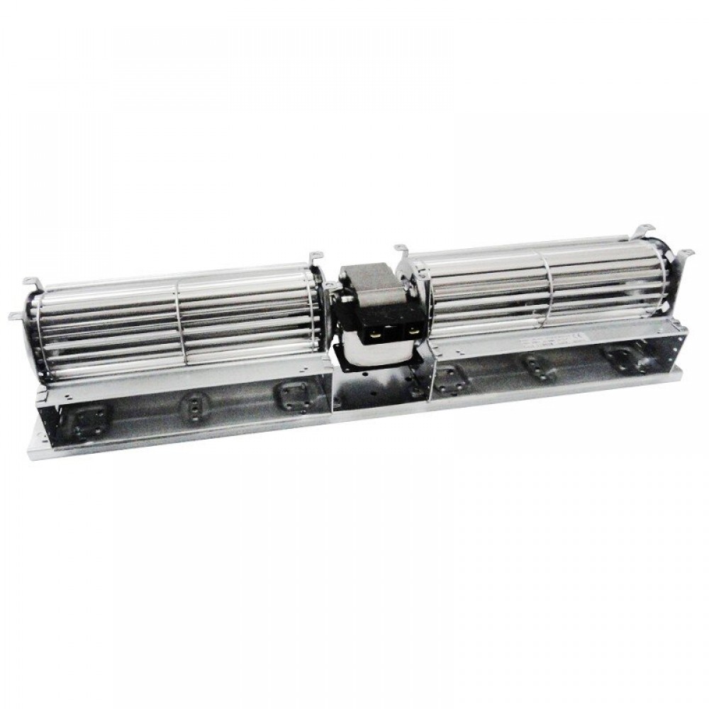 Dupla keresztáramú ventilátor pellet kályhákhoz Cadel, Ravelli, Edilkamin és mások, Ø60 mm-rel, áramlási sebesség 168 m³/h | Pellet kályha fúvók és ventilátorok | Pellet kályha alkatrészek |