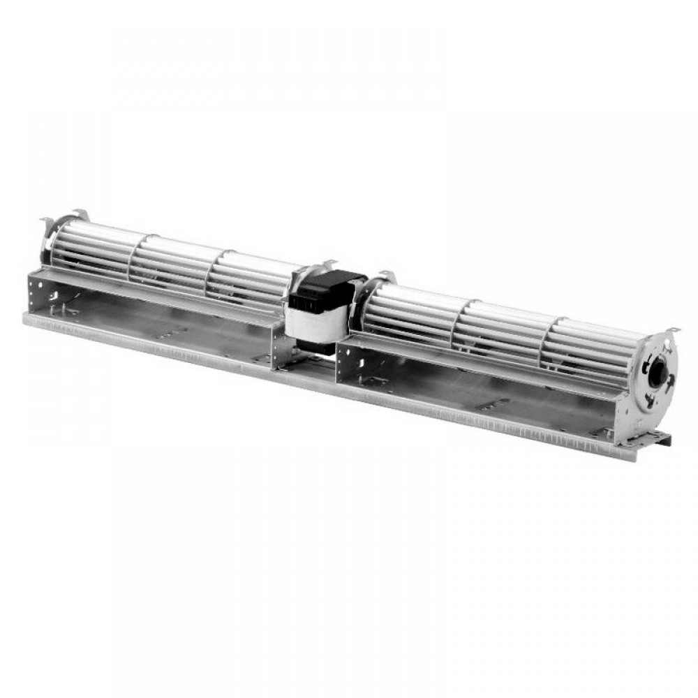 Fergas dupla keresztáramú ventilátor pellet kályhákhoz Edilkamin, Ecoteck, Ravelli és mások, Ø60 mm, áramlás 248 m³/h | Pellet kályha fúvók és ventilátorok | Pellet kályha alkatrészek |