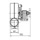 Füstelszívó EBM Palladio pellet kályhákhoz, Maximális légáramlás 170 m³/h | Fúvók és ventilátorok | Pellet kályha alkatrészek |
