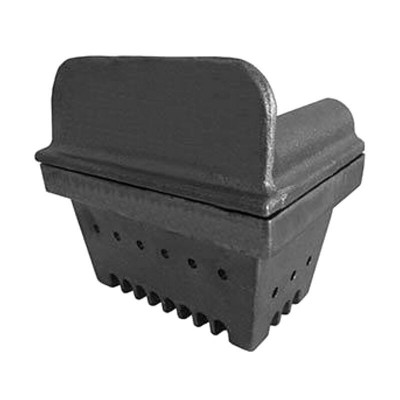 Öntöttvas pellet kályha égőedény Kalon, 136 x 92mm - Pellet kályha égőedény