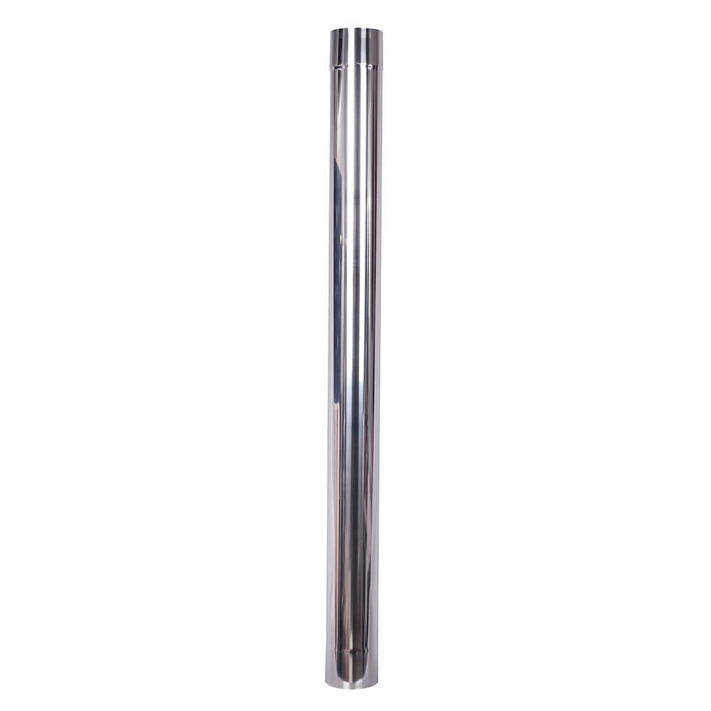 Kéménykészlet pellet kályhához, rozsdamentes acél AISI 304, 80-130mm | Kéménykészletek | Kémények |