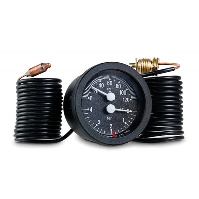 Capillary thermomanometer Cewal, Thermoplastic case - Központi fűtés