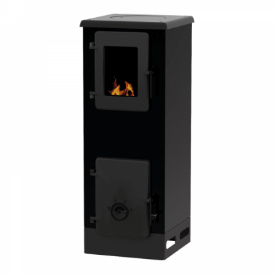 Kályha Alfa Plam Vulkan S, antracit , 4kW  - Kályha