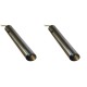 Pelletégő gyújtó / ellenállás légcsatornás csővel Ferroli, Anselmo Cola és egyéb pelletégőhöz, teljes hossz 130mm, 350W - x2 | Pelletégő gyújtók / ellenállások | Pelletégő alkatrészek |