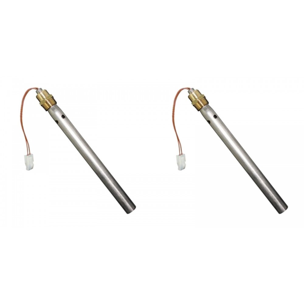 Pelletégő gyújtó / ellenállás Ferroli és egyéb, teljes hossz 190mm, 350W - x2 | Pelletégő gyújtók / ellenállások | Pelletégő alkatrészek |