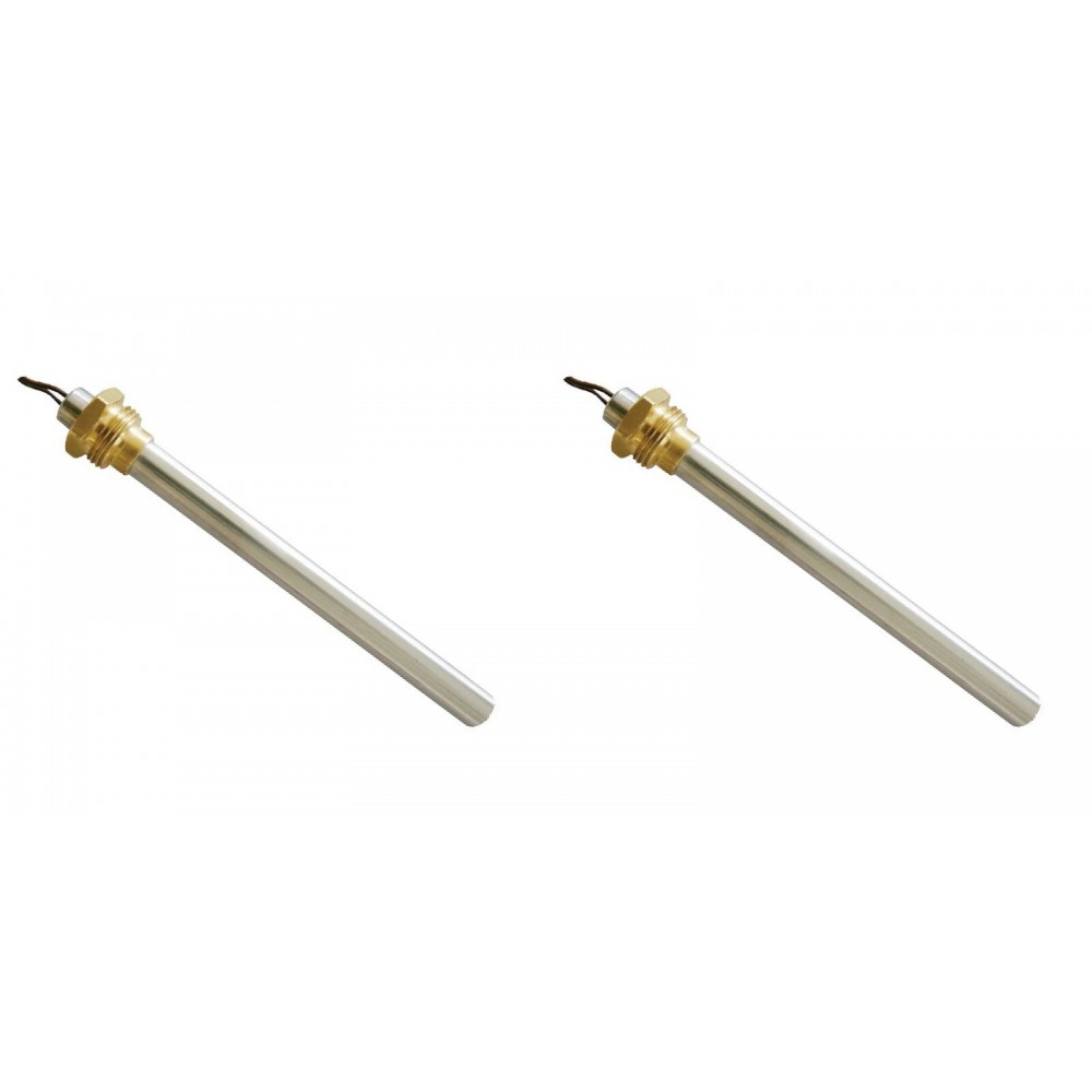 Pellet kályha gyújtó / ellenállás Adler, AMG, BURNiT, Calecosol, Ecoteck, Emaflam, Kalideal, Kalor, Piazzetta, Qlima, Ravelli, Xiang és mások, teljes hossz 140 mm, 270W - x2
