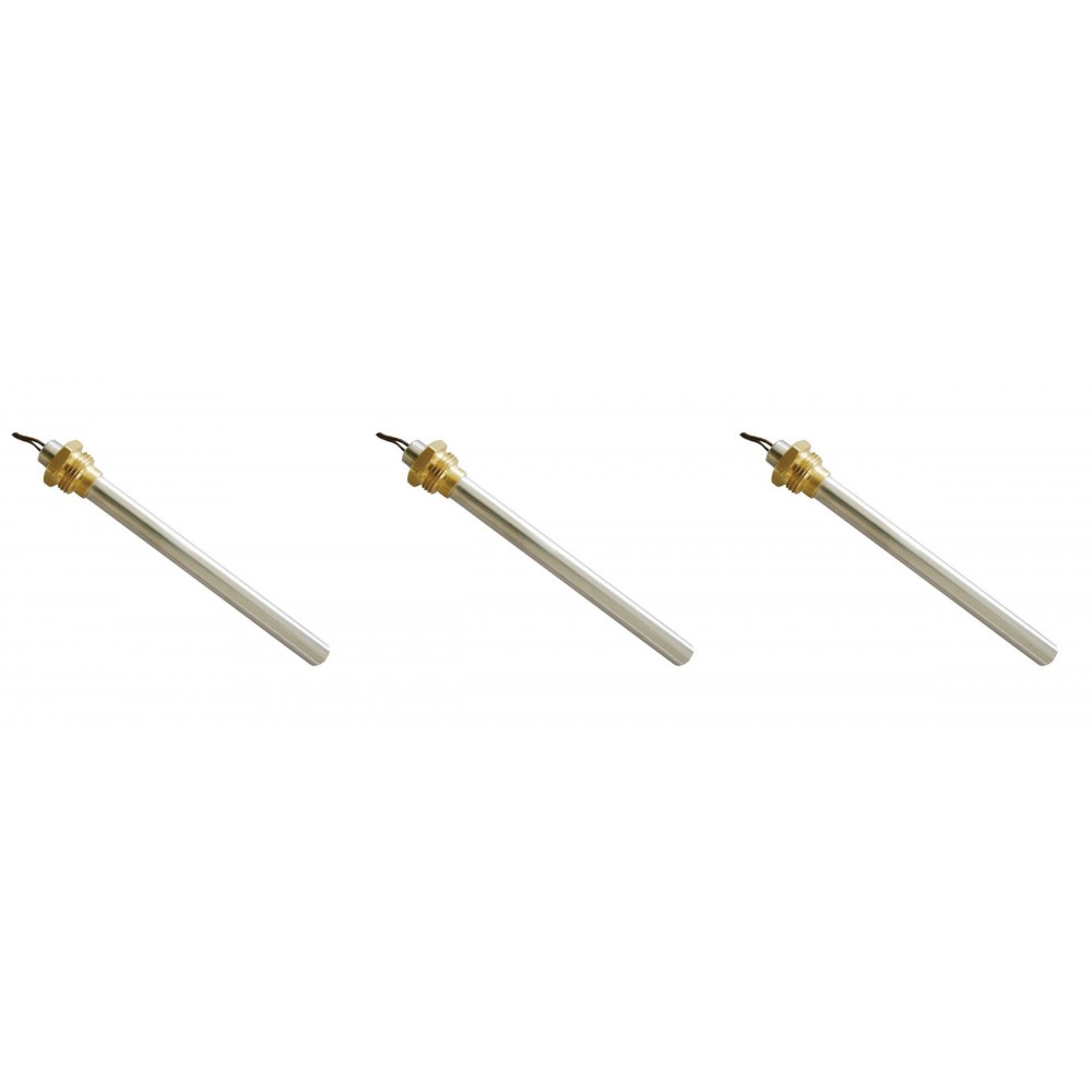 Pellet kályha gyújtó / ellenállás Adler, AMG, BURNiT, Calecosol, Ecoteck, Emaflam, Kalideal, Kalor, Piazzetta, Qlima, Ravelli, Xiang és mások, teljes hossz 140 mm, 270W - x3 | Pellet kályha gyújtók / ellenállások | Pellet kályha alkatrészek |