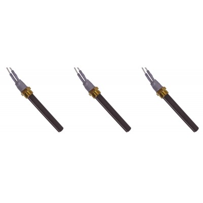 Kerámia pellet kályha gyújtó / ellenállás La Nordica, Ecoteck, Karmek One, Ravelli és mások, teljes hossz 94mm, 300W - x3 - 