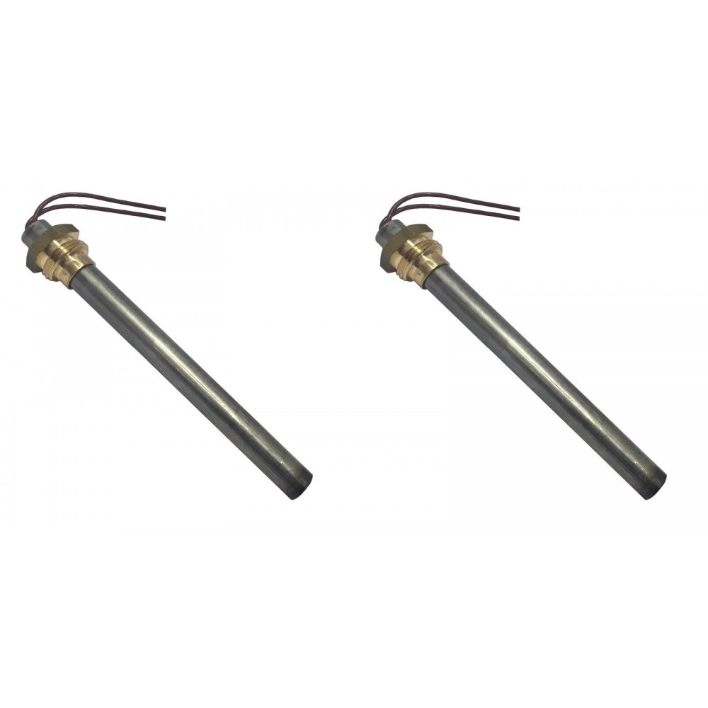 Pellet kályha gyújtó / ellenállás Ecoteck, Ravelli és mások, teljes hossz 114mm, 250W - x2 | Pellet kályha gyújtók / ellenállások | Pellet kályha alkatrészek |