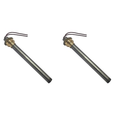 Pellet kályha gyújtó / ellenállás Ecoteck, Ravelli és mások, teljes hossz 114mm, 250W - x2 - Pellet kályha alkatrészek