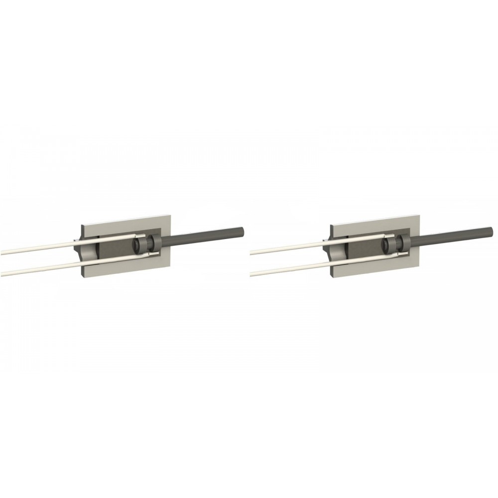 Kisfeszültségű pellet kályha gyújtó / ellenállás pellet kályhákhoz Eco Spar, BURNiT, teljes hossz 65mm, 95W - 24V - x2