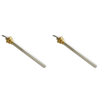 Pellet kályha gyújtó / ellenállás Pyros, Naturaline, Whitfield és mások, teljes hossz 163mm, 330W - x2 - Pellet kályha alkatrészek