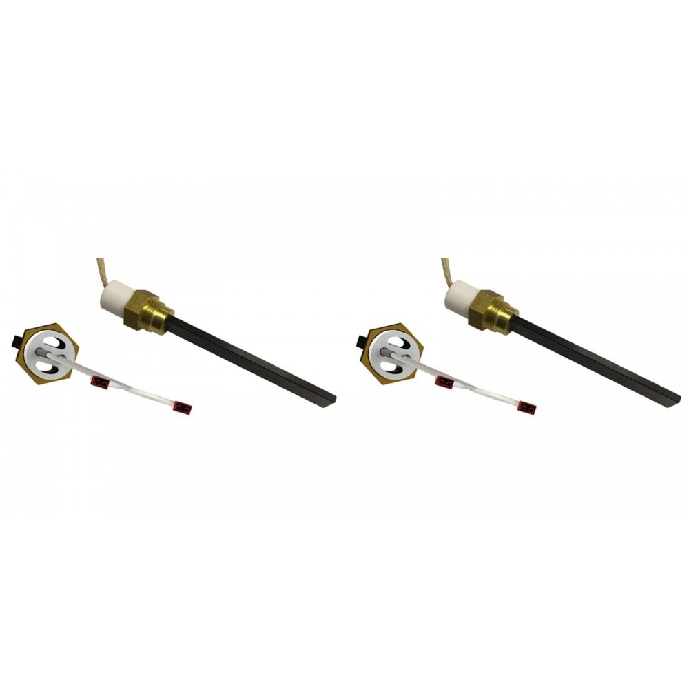 Kisfeszültségű pellet kályha gyújtó / ellenállás és mások Eco Spar, BURNiT, ComfortBilt, teljes hossz 123mm, 120W - 24V - x2 | Pellet kályha gyújtók / ellenállások | Pellet kályha alkatrészek |