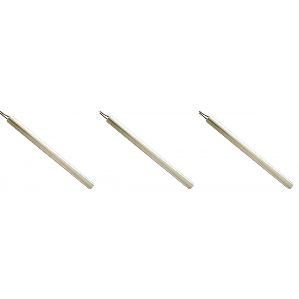 Pellet kályha gyújtó / ellenállás La Nordica és mások, teljes hossz 185mm, 400W - x3 | Pellet kályha gyújtók / ellenállások | Pellet kályha alkatrészek |