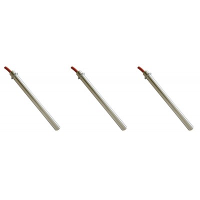Pellet kályha gyújtó / ellenállás Ecoforest és mások, teljes hossz 155mm, 250W - x3 - Pellet kályha alkatrészek