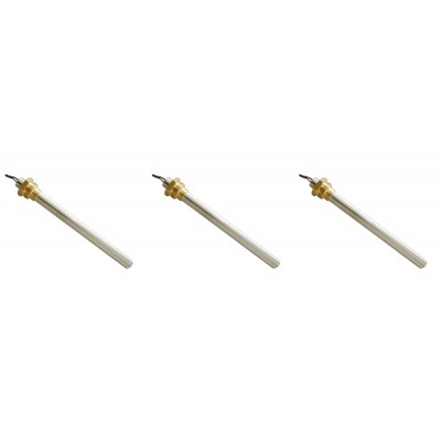 Pellet kályha gyújtó / ellenállás Pasqualicchio, Clam és mások, teljes hossz 204mm, 420W - x3 - Pellet kályha alkatrészek