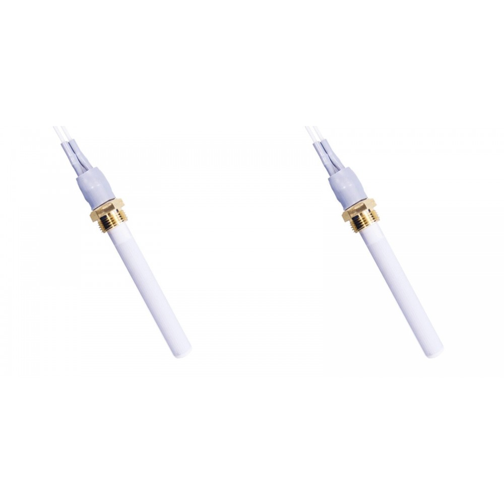 Kerámia pellet kályha gyújtó / ellenállás pellet kályhákhoz Eco Spar, BURNiT, Warmflow, Adler, AMG, Ecoteck és mások, teljes hossz 88mm, 250W - x2