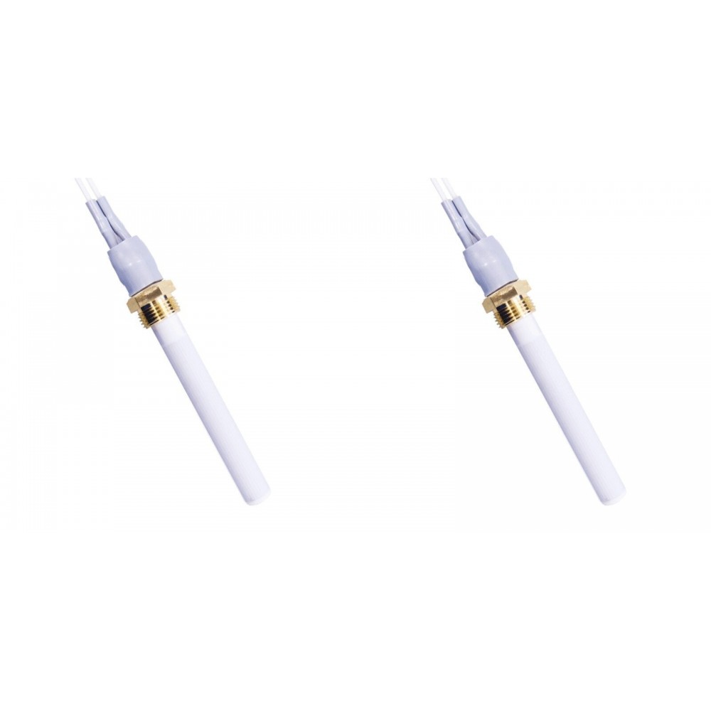 Kerámia pellet kályha gyújtó / ellenállás pellet kályhákhoz Eco Spar, BURNiT, Warmflow, Adler, AMG, Ecoteck és mások, teljes hossz 88mm, 250W - x2