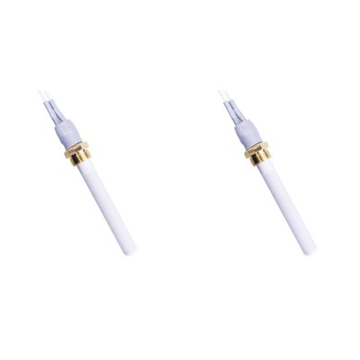 Kerámia pellet kályha gyújtó / ellenállás pellet kályhákhoz Eco Spar, BURNiT, Warmflow, Adler, AMG, Ecoteck és mások, teljes hossz 88mm, 250W - x2 - 