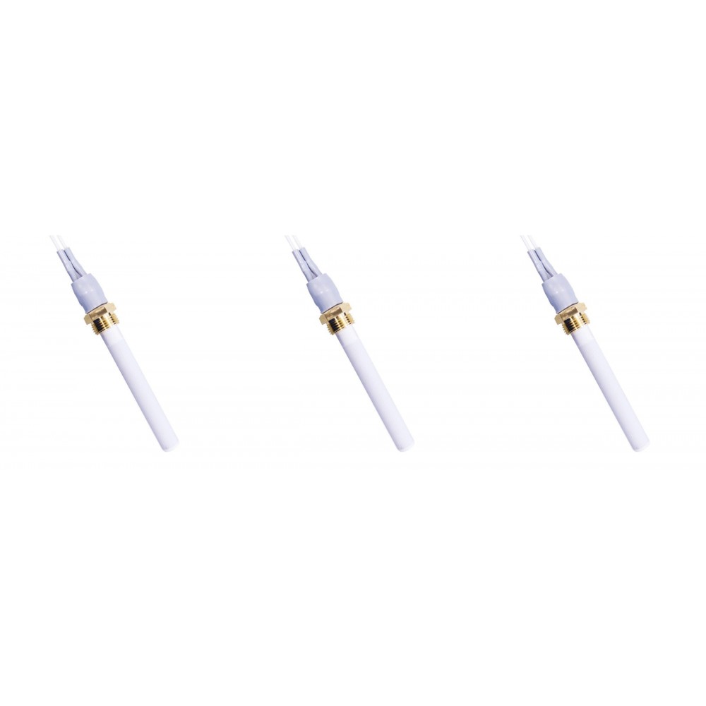 Kerámia pellet kályha gyújtó / ellenállás pellet kályhákhoz Eco Spar, BURNiT, Warmflow, Adler, AMG, Ecoteck és mások, teljes hossz 88mm, 250W - x3