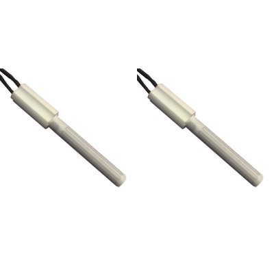 Kerámia pellet kályha gyújtó / ellenállás pellet kályhákhoz Eco Spar, BURNiT, Ashley, Adler, AMG, Piazzetta és mások, teljes hossza 102mm, 250W - x2 - 