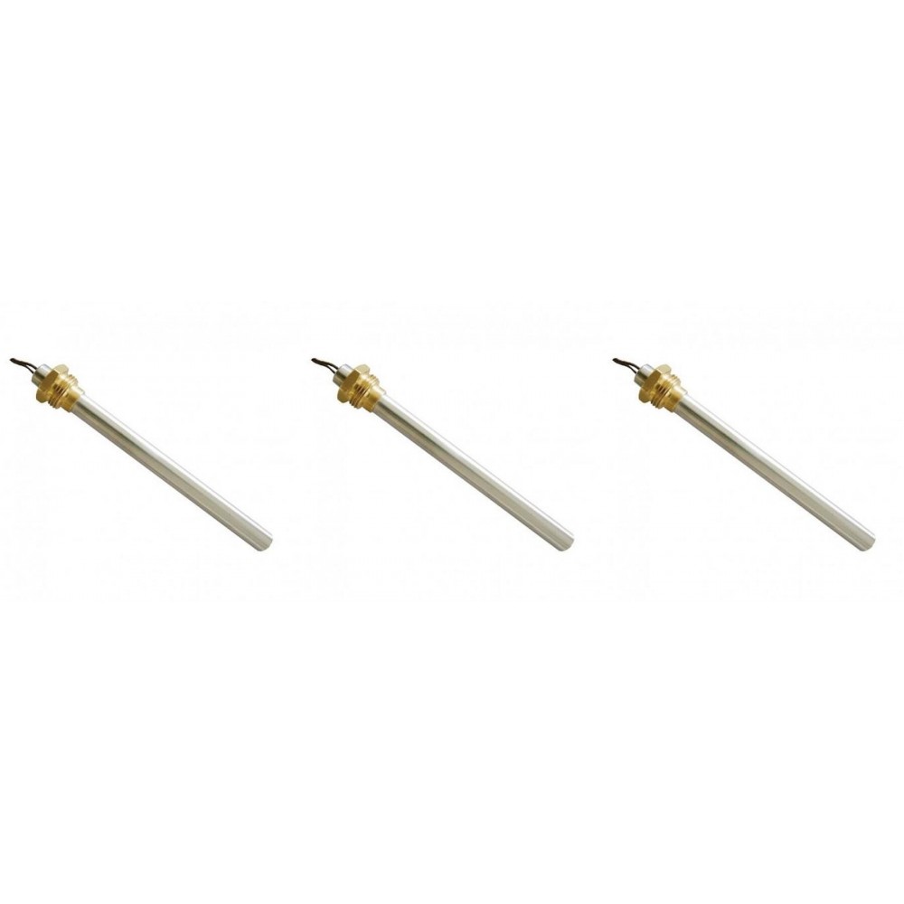 Pellet kályha gyújtó / ellenállás pellet kályhákhoz BURNiT, Piazzetta, Karmek, MCZ, Ungaro, Superior, Cadel és mások, teljes hossz 185 mm, 350W - x3 | Pellet kályha gyújtók / ellenállások | Pellet kályha alkatrészek |