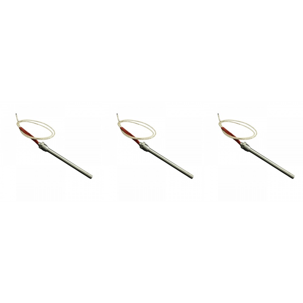 Kályha gyújtók / ellenállások pellet kandallókhoz Klover, Avalon, Lopi, Vogelzang és más márkákhoz, teljes hossza 163 mm, 250W. - x3 | Pellet kályha gyújtók / ellenállások | Pellet kályha alkatrészek |